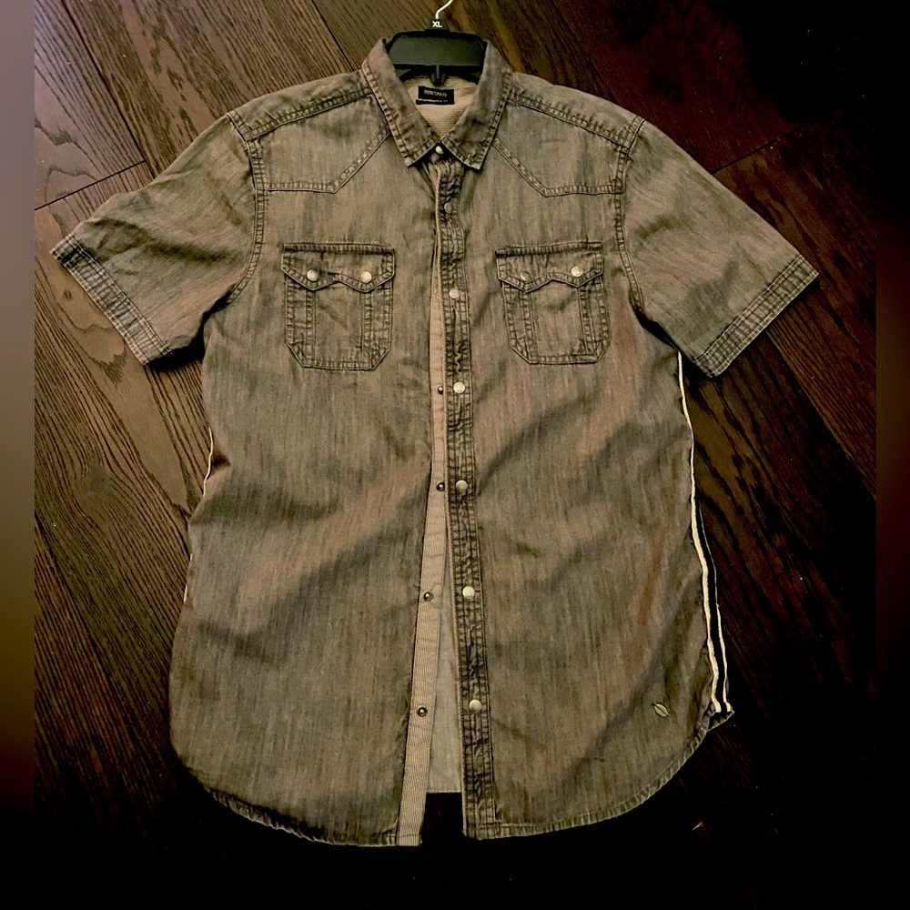 Mens Buffalo Denim SS Shirt